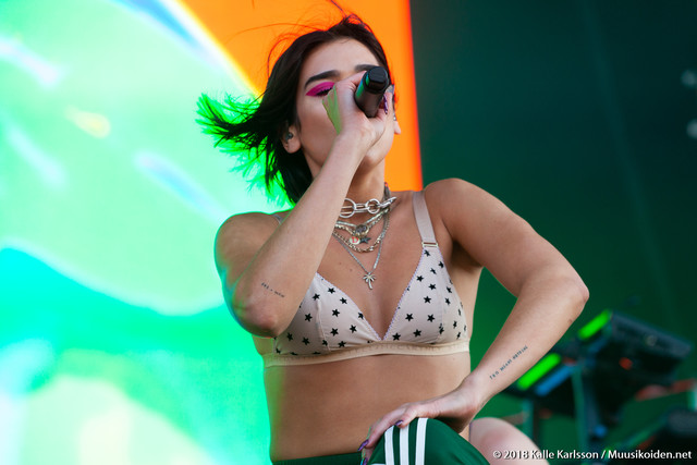 Dua Lipa | Dua Lipa Ruisrockissa 2018.